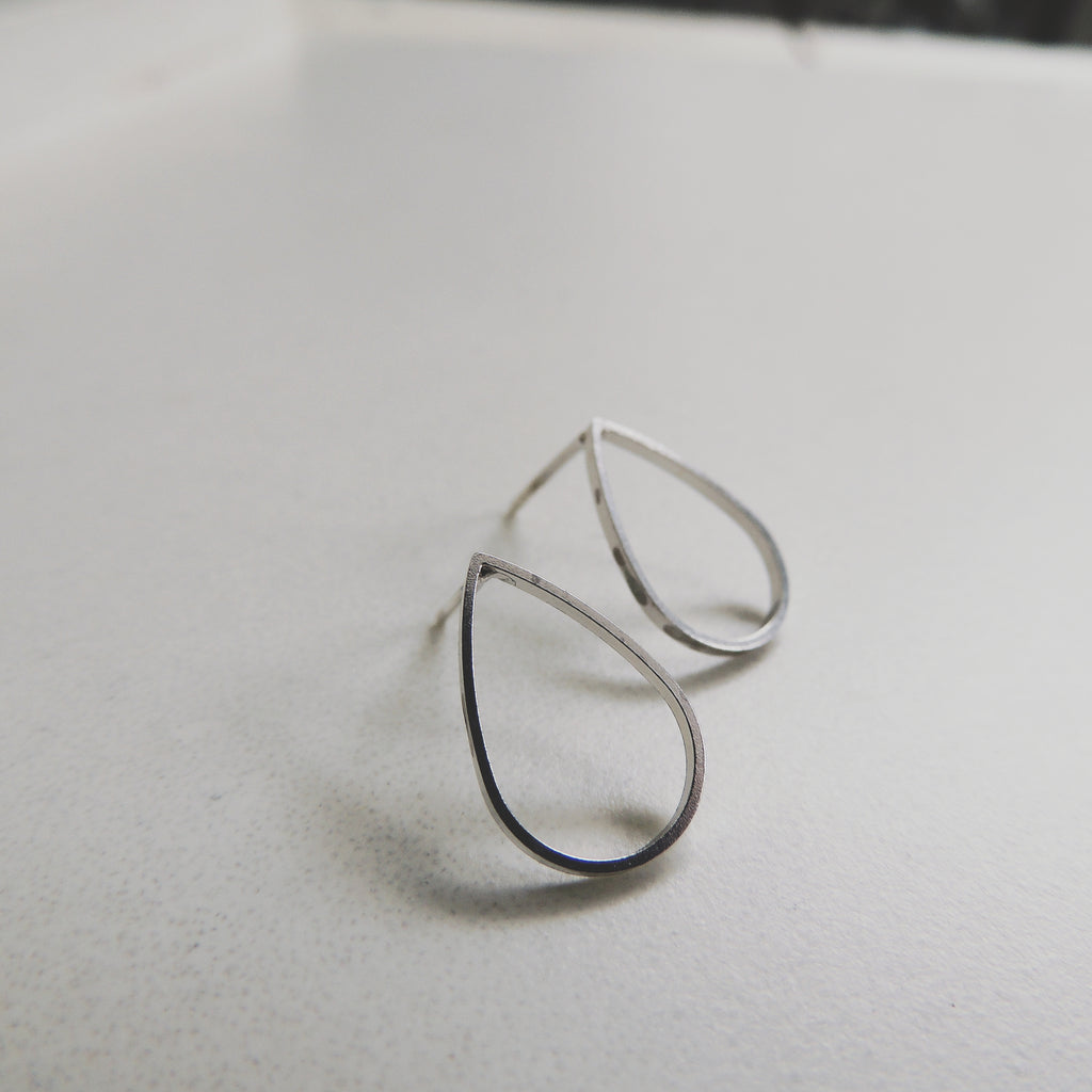 Teardrop Studs