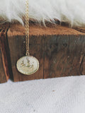 Capricorn Coin Necklace