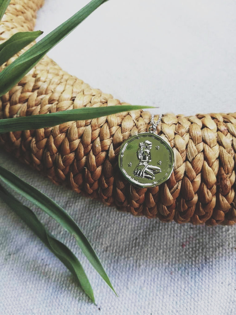 Virgo Coin Necklace