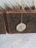 Scorpio Coin Necklace