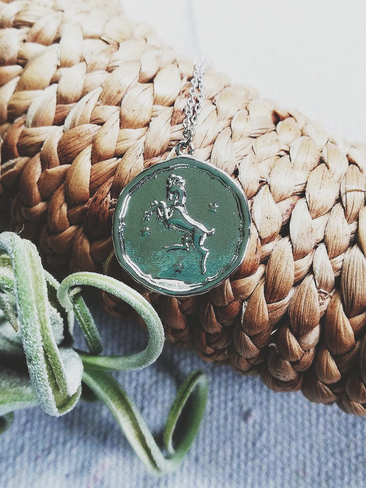 Aries Coin Necklace