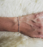 B Initial Bracelet