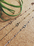 D Initial Bracelet