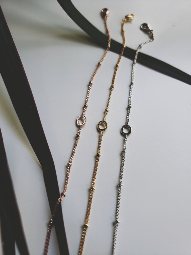 O Initial Bracelet