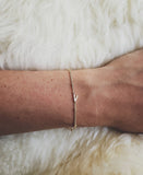 V Initial Bracelet