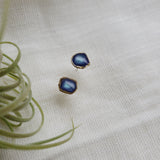 Reticulated Enamel Studs - Marina