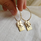 Interchangeable Hoops- Arc, Hand and Dots