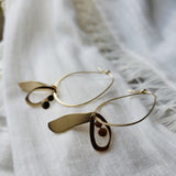 Interchangeable Hoops- Irregular Shape, Dots and Open Drop