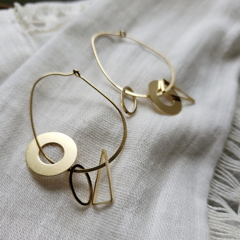 Interchangeable Hoops- Triangle, Oval and Circle