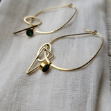Interchangeable Hoops- Triangle, Oval and Enamel Dot