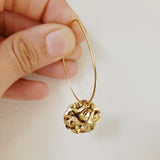 Wavy Disc Charm