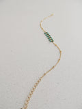 Enamel Fish Bracelet-Emerald